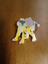 Raikou Pokemon Enameled Metal Pin Badge 2017 picture