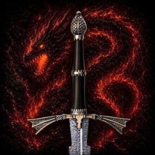Valyrian Steel House of the Dragon Dark Sister Sword of Daemon Targaryen Replica picture