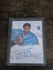 Panini Origins 2025 VJ Edgecombe RC Autograph Origination 66/75 picture