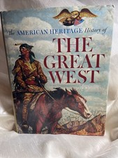 Vintage The American Heritage History of the Great West HC David Lavender 1982 picture