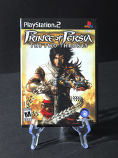 Prince of Persia The Two Thrones PS2 PlayStation 2 Black Label Complete w/Manual picture