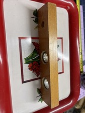 Vintage Port Austin Michigan Wood Level With Original Glass And Lever picture