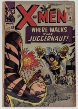 The X-Men #13 Where Walks The Juggernaut Vintage Marvel Comic Book Sept. 1965 picture