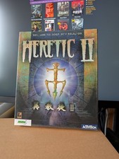 Heretic II (2) - Sealed Taiwanese - Big box PC game picture