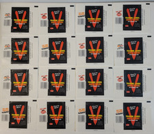 V ENEMY VISITORS 1984 TV Movie 16 WAX PACK CARD WRAPPERS No Rips FLEER Alien UFO picture