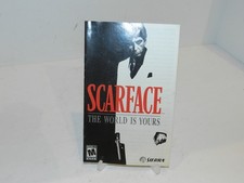 Scarface The World Is Yours Sony Playstation 2 PS2 Game Instructions Manual Only picture