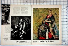 1964 Toulouse-Lautrec Art Article & Vintage Ads Magazine Pages Ephemera picture