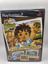 Go, Diego, Go Safari Rescue (Sony PlayStation 2, 2008) PS2 Brand New Sealed picture