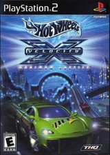 Hot Wheels Velocity X Maximum Justice Sony PS2 2002 CIB w/ Manual Reg Card VG picture