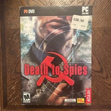 Death to Spies PC game DVD 2007 Atari NTSC MEDIUM BOX w/ slip cover  picture
