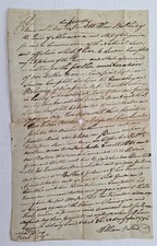 1796 antique ESTATE PROBATE alexandria va WILLIAM BALLARD LOUDON CAMPBELL picture