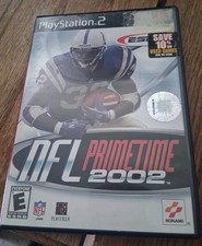 ESPN NFL PRIMETIME 2002 - SONY PLAYSTATION 2 (PS2) - Rated E, NO Manual  picture