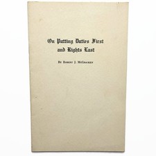 Vintage 1952 The Riverside Church Sermon Pamphlet Robert J McCracken NYC Duty picture