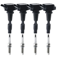 Ignition Coil Pack & Spark Plug Kit for Hyundai Kia L4 2.0L 2.4L - Fit Sonata... picture