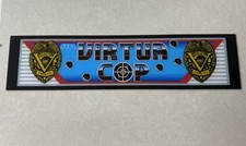 Virtura cop Arcade Marquee Sega. Original picture