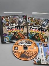 Theme Park World Playstation PS1 CIB Japan Import US Seller picture