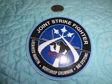 NOS Lockheed Martin Aircraft Sticker, F-35 Joint Strike Fighter picture