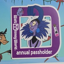 Disney annual  passholder Magnet   Yzma  Emperor's New Groove ''FAN ART  MAGNET' picture