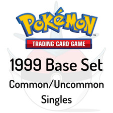 1999 Base Set Pokemon Card Singles | Common And Uncommon | You Choose | NM/VLP picture