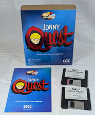 Jonny Quest: Curse of the Mayan Warriors – IBM MS DOS PC GAME Big Box RARE picture
