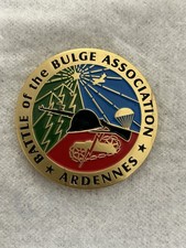 Military Coin Battle Of The Bulge Association Ardennes - Triumph Of Courage picture