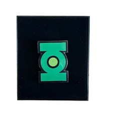 Vintage 1996 Green Lantern Cloisonne Pin DC Comics MINT In Box & Case Rare picture