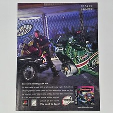 Jet Moto 3 Sony PlayStation 1 PS1 Excessive Speeding Print Ad/Poster Promo Art picture