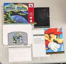 War Gods (Nintendo 64 N64) Cart n Box w/ Poster, Reg Card picture