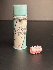 Porcelain Hinged Trinket Box PHB HAIRSPRAY with Pink Curler  Midwest Cannon HTF picture