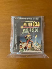 BETTER DEAD THAN ALIEN COMMODORE 64 C64 EXCELLENT CONDITION 100% COMPLETE picture