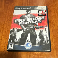 EA Games Freedom Fighters PS2 Third-Person Shooter T NTSC-U/C w/ Manual picture