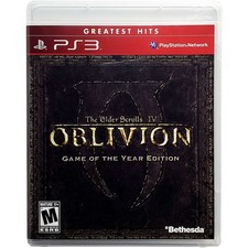 Elder Scrolls IV Oblivion Game Of The Year Greatest Hits - Playstation 3 PS3 4 picture
