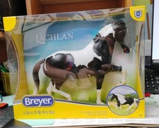 Breyer Lachlan Special Run LTD ED Traditional Black & White Pinto Sport Horse picture