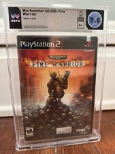 Warhammer 40000 40k Fire Warrior PS2 Factory Sealed WATA GRADE 9.8 A+ VGA CGC picture