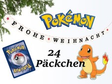 Pokemon Cards Advent Calendar 24 Packs With Holos And Lots Of Cards Gift picture