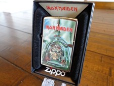 IRON MAIDEN ACES HIGH ZIPPO LIGHTER MINT IN BOX picture
