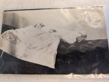 VINTAGE RPPC MORBID BABY DEAD RIGAMORTIS SET IN picture