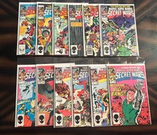 Marvel Secret Wars #1-12 Complete Set 1984 #8 (1st Black Suit) See Pics picture