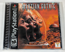 Martian Gothic Unification (Playstation PS1 2001) Factory Sealed - Cracked Case picture
