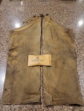CC Filson Hunting Chaps Pants Brown Tan Canvas Waxed Size Regular w Wax Vintage picture