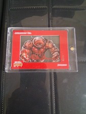 Juggernaut  - 2023 Fleer Ultra Wolverine #36 Red Autographs /13 picture