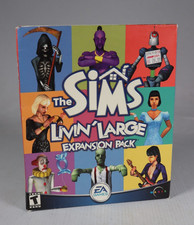The Sims Livin' Large Expansion Pack PC CD-ROM EA Maxis Complete cc picture