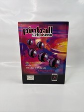 1995 Pinball Illusions Big Box PC Very Good Condition Box Mint Contents & Disc picture