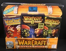 Original Warcraft Battle Chest PC Game Orcs Humans Tides Dark Throne SEALED picture
