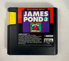 James Pond 3 Operation Starfish Sega Genesis Cartridge Tested picture