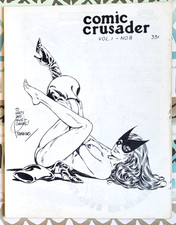 COMIC CRUSADER #8 Fanzine~ DITKO~STERANKO~Don NEWTON~Wendy PINI~1969 picture