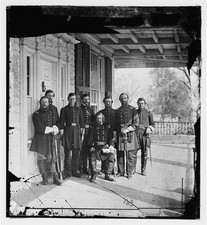 Beaufort SC Gen Isaac I Stevens Staff Porch 1861 Civil War Confederate Coast picture