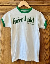 1974 Texas Governor Francis Farenthold Campaign T-Shirt, Adult Small Ringer picture