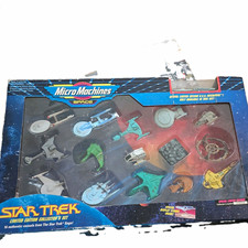 Micro Machines Star Trek Limited Edition Collector's Set Space Ship Replica Set picture