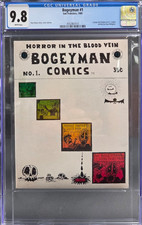 Bogeyman Comics #1 (1968) CGC 9.8 WHITE Pages - Rory Hayes - Underground Comix - picture